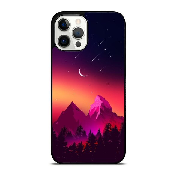 Mountain View Shooting Star iPhone Case - Picture 1 of 1